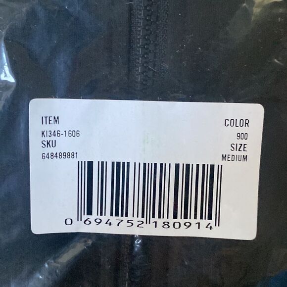 Gilly Hicks go recharge half zip lounge sweatshirt in black M NWT in packaging - Picture 6 of 7
